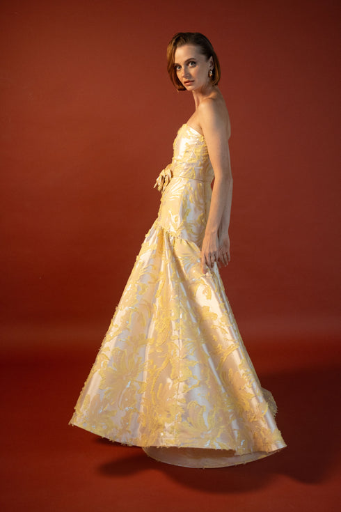 Peach Bloom Dress